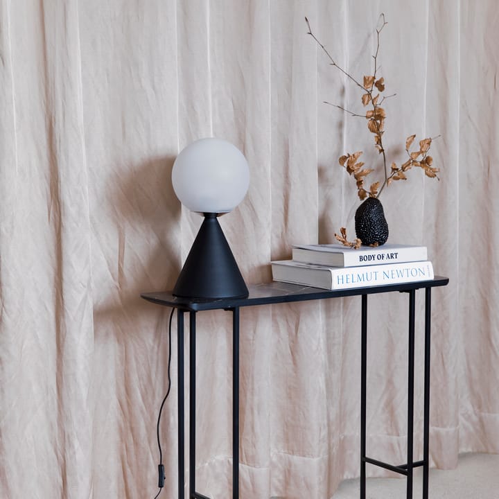 Lampe de table Airi 41cm - Noir-blanc - Byon
