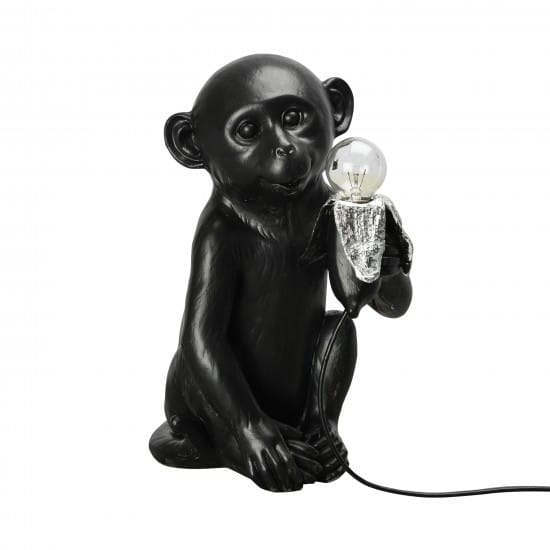 Lampe de table Banana Monkey - Noir - Byon