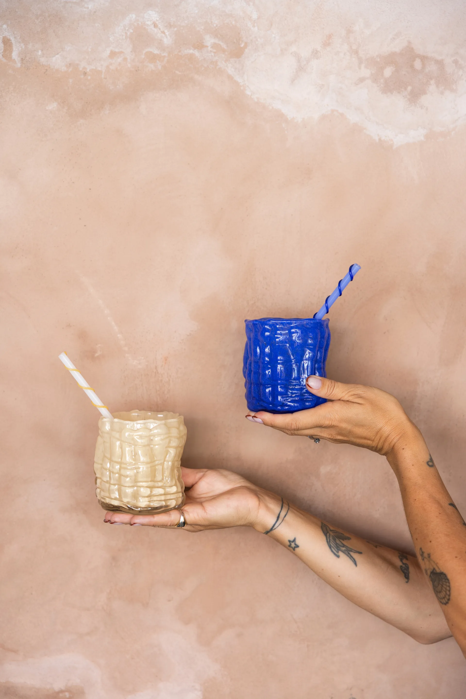 Lanterne Laranne Ø10 cm, Beige Byon