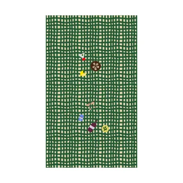 Nappe Sera - Vert, 150x280 cm - Byon