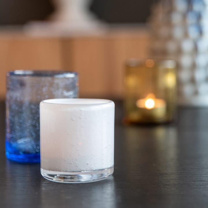 Photophore Calore Ø7 cm - Blanc - Byon
