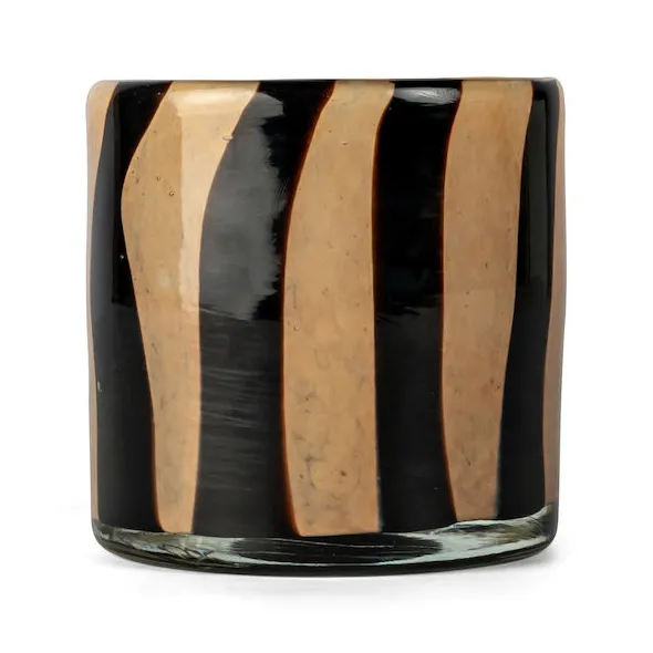 Photophore Calore XS Ø10 cm, Black-beige Byon