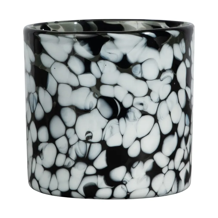 Photophore Calore XS Ø10 cm - Black-white - Byon