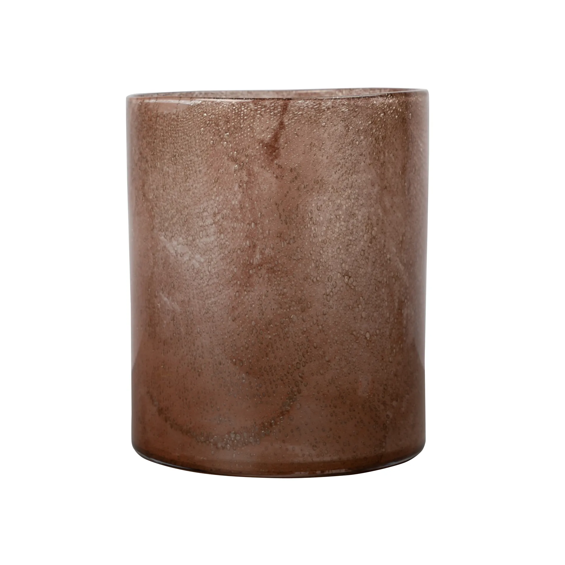 Photophore-Vase Calore L Ø20cm, Rusty red Byon