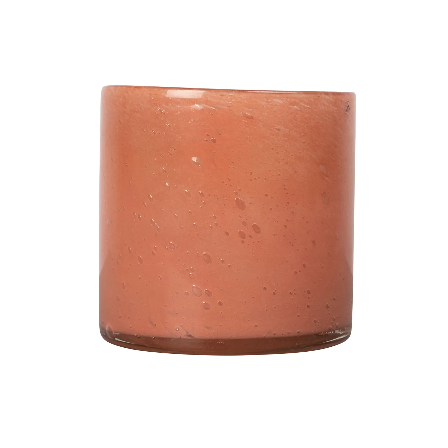 Photophore-Vase Calore M Ø15cm, Coral Byon