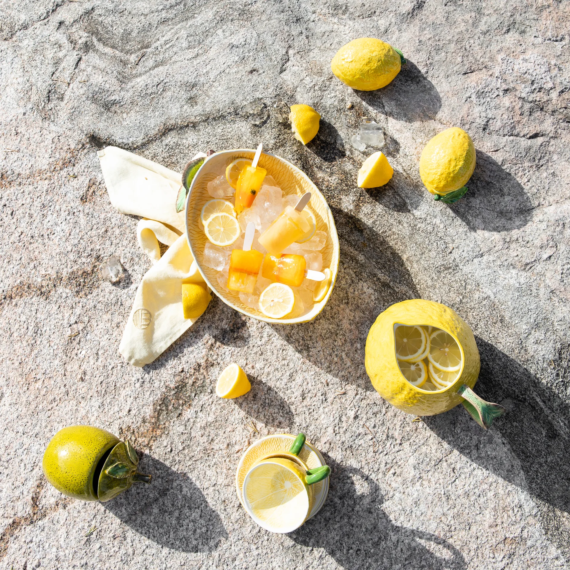 Pichet Lemon 21 cm, Jaune Byon