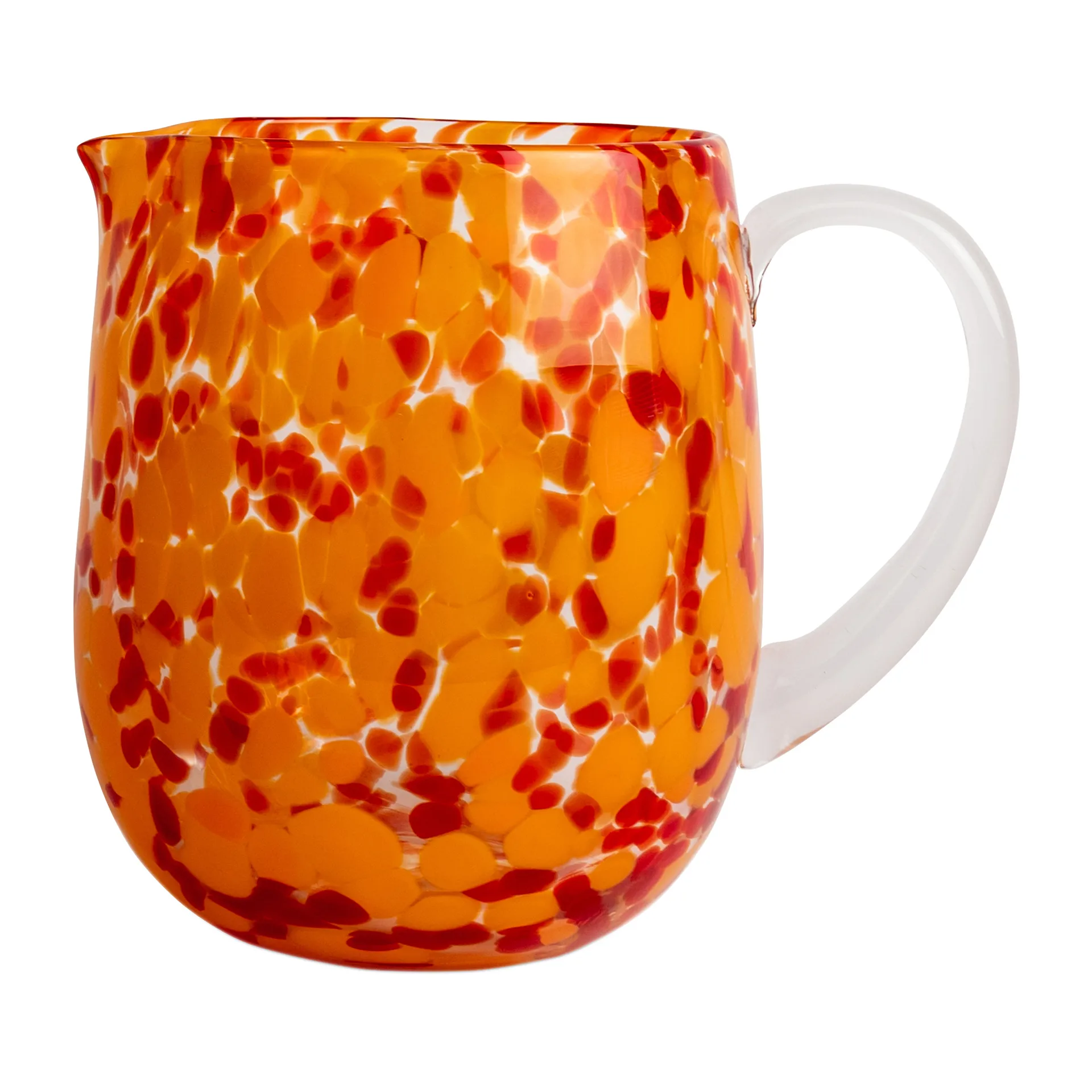 Pichet Messy rond 2,8 l, Rouge-orange Byon