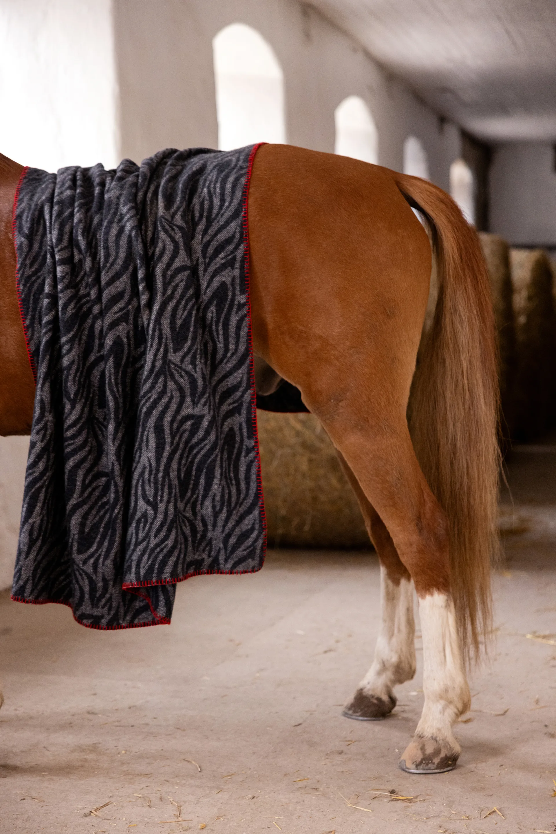 Plaid Anima 130x200 cm, Zèbre Byon