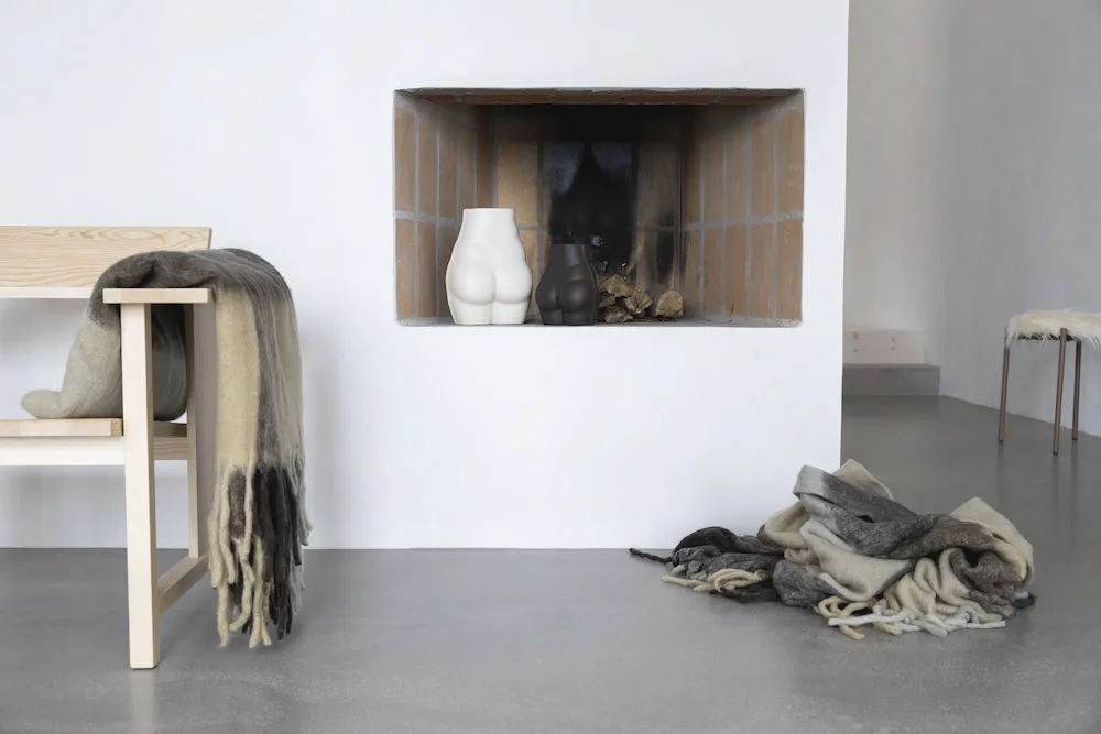 Plaid Check, Mixed beige Byon