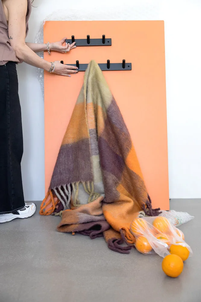 Plaid Check, Mixed orange Byon