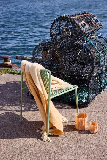 Plaid Franca 130x170 cm - Pêche - Byon