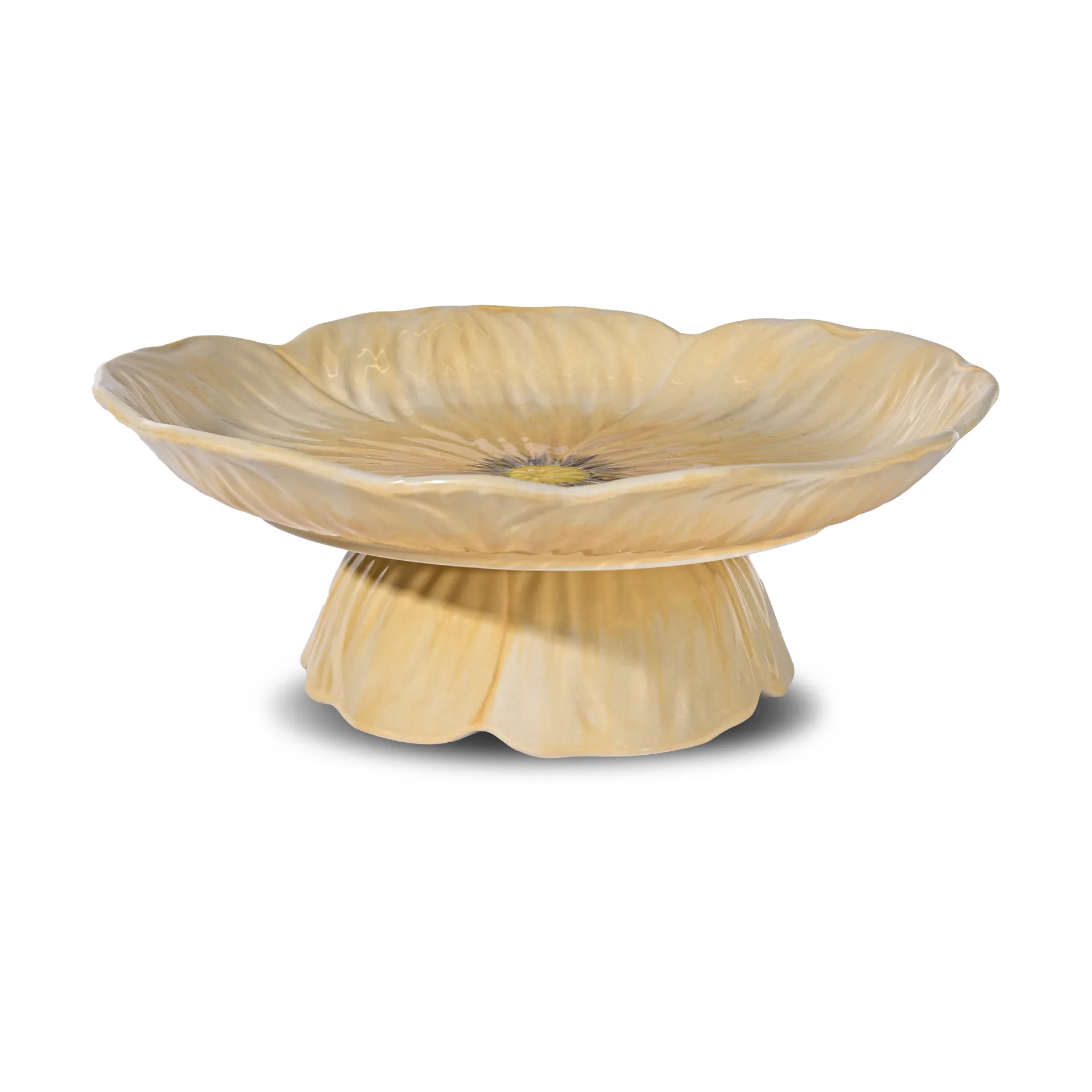 Plateau à gâteaux Poppy Ø26 cm, Beige Byon
