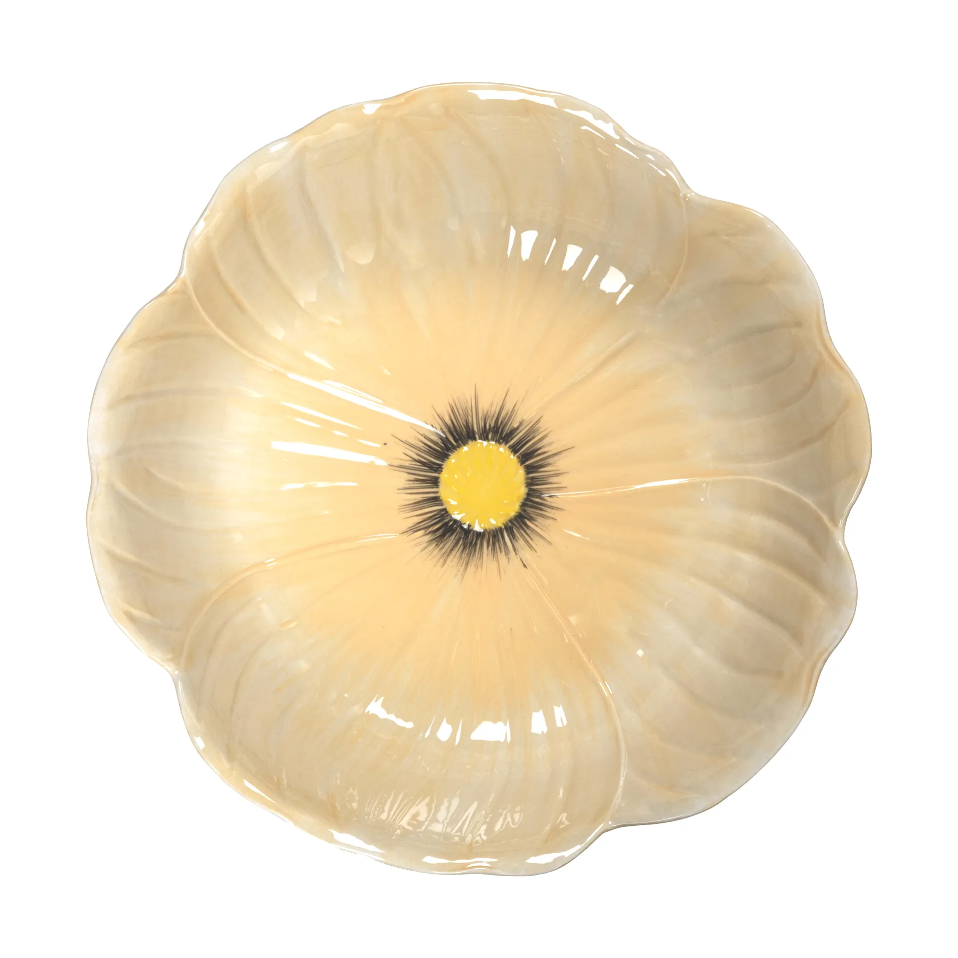 Plateau à gâteaux Poppy Ø26 cm, Beige Byon