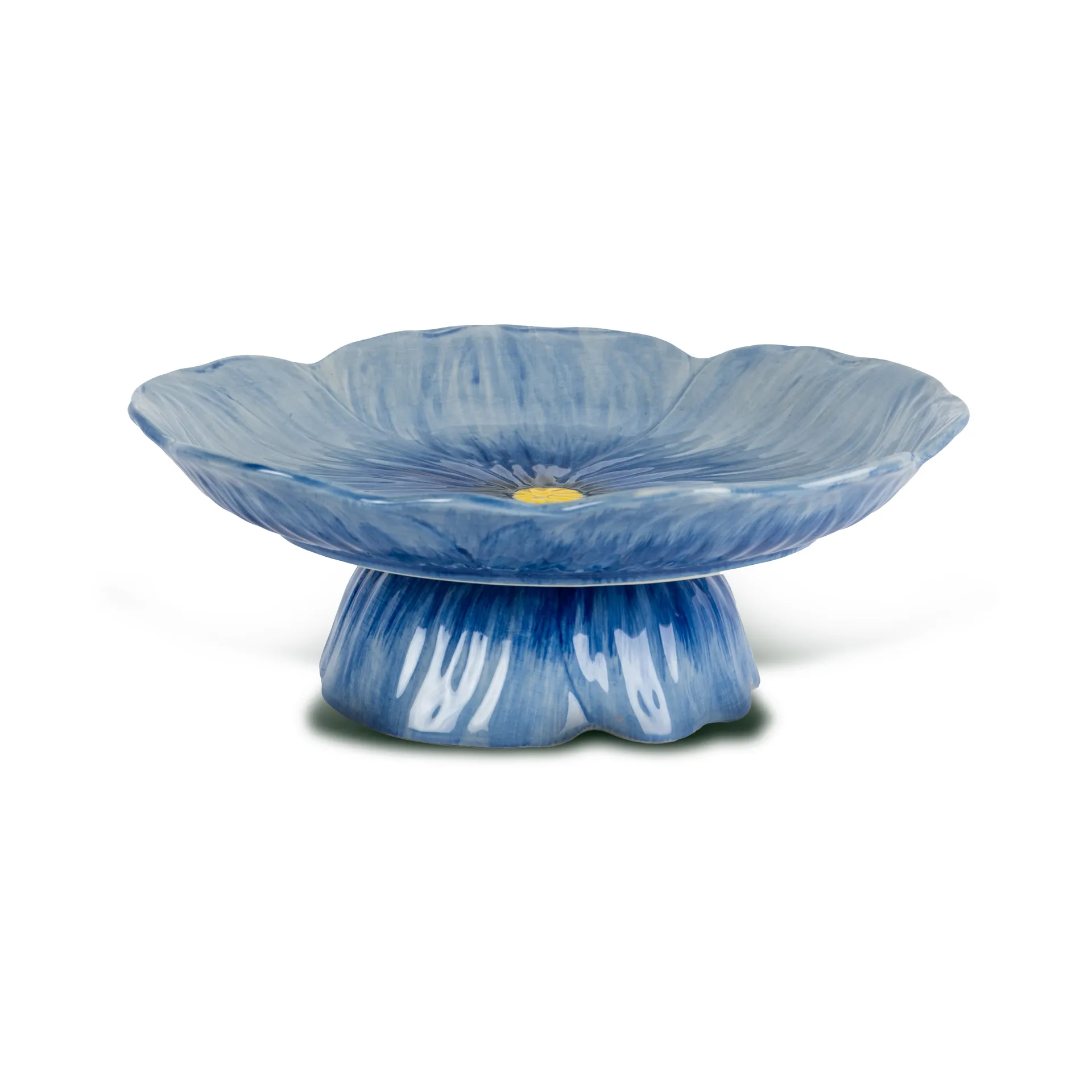 Plateau à gâteaux Poppy Ø26 cm, Bleu Byon