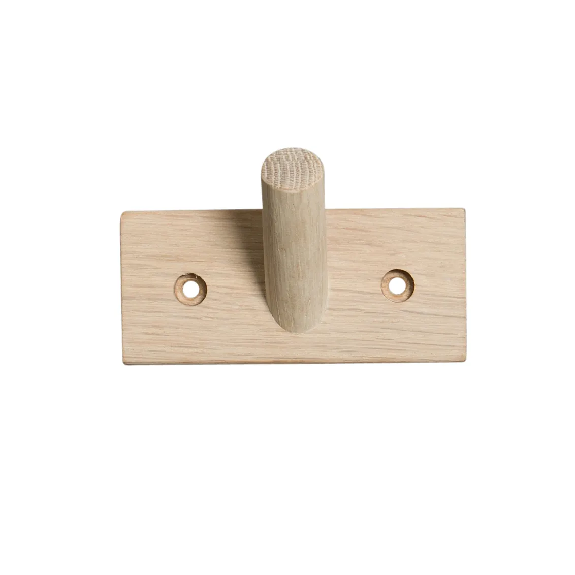 Porte-manteaux Else naturel, 1 bouton Byon