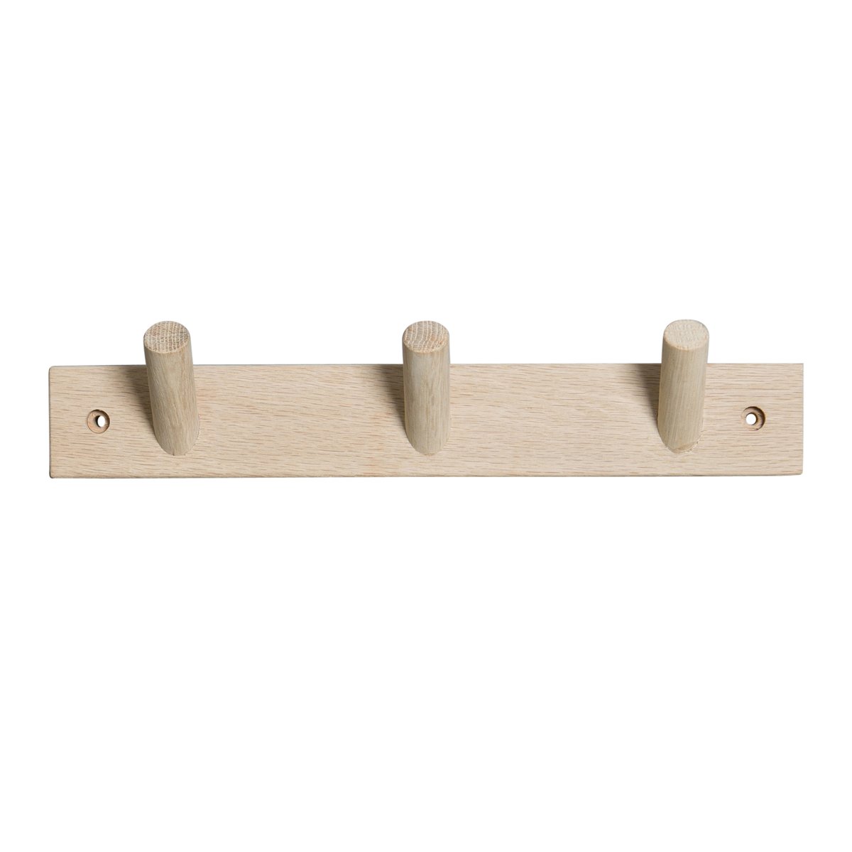 Byon Porte-manteaux Else naturel 3 boutons | Design Scandinave | Crochets & Portemanteaux muraux | Beige