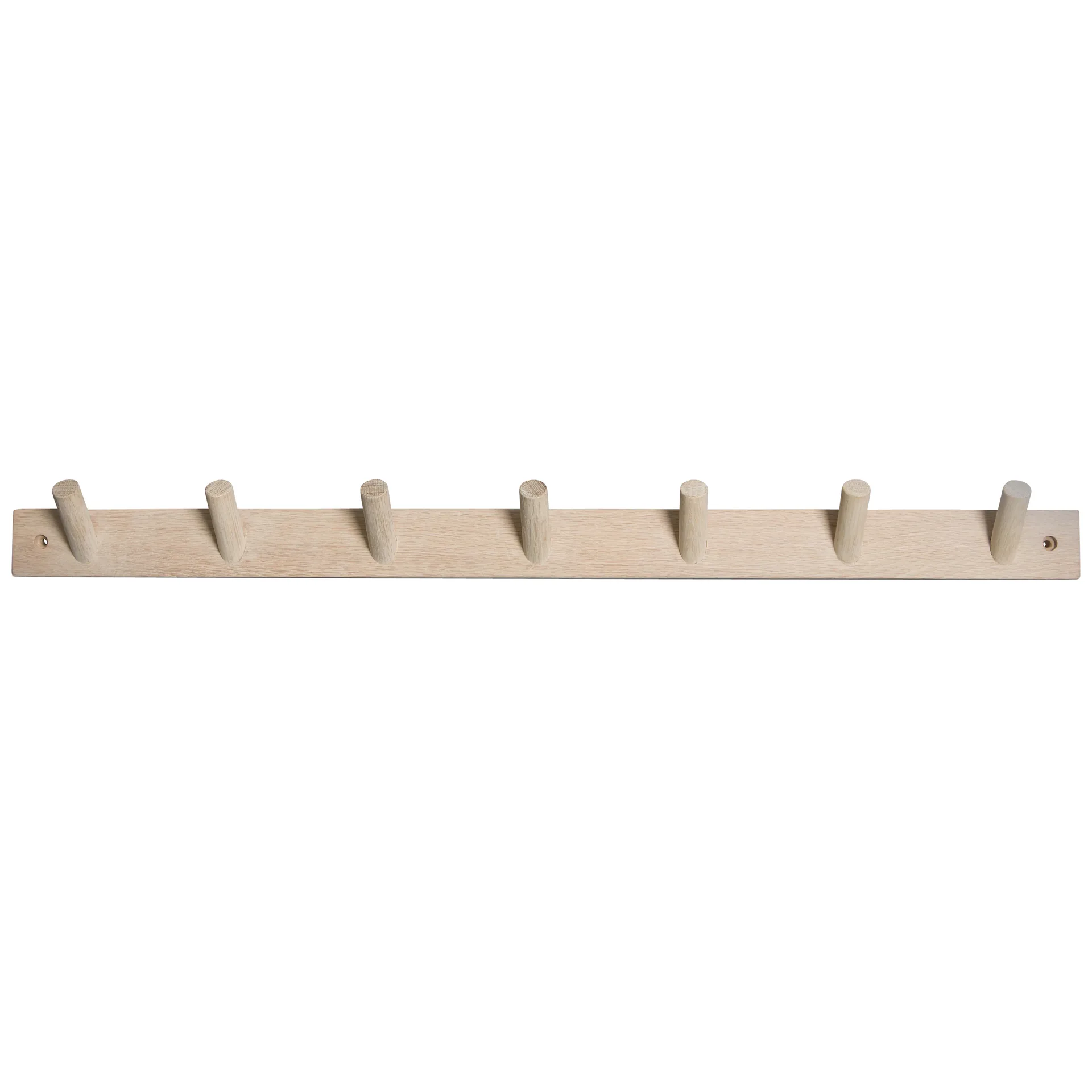 Porte-manteaux Else naturel, 7 boutons Byon