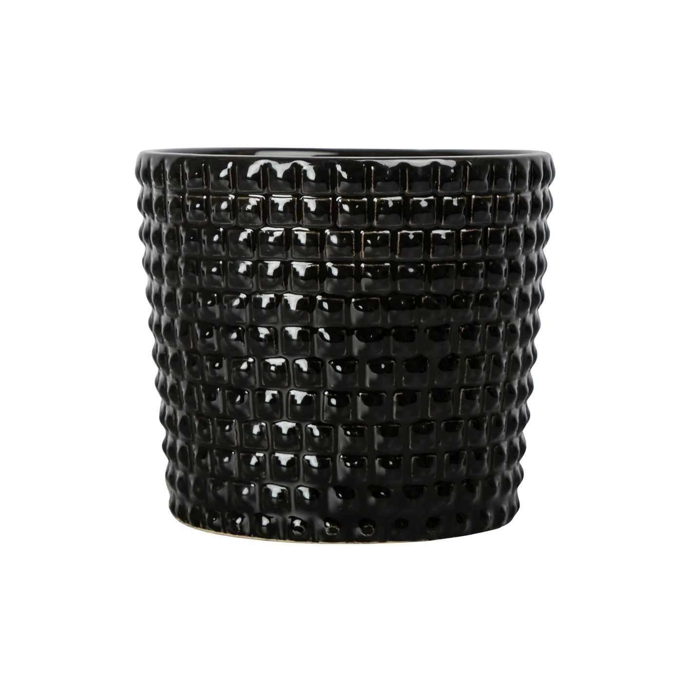 Pot Corinne S Ø16.5 cm, Noir Byon