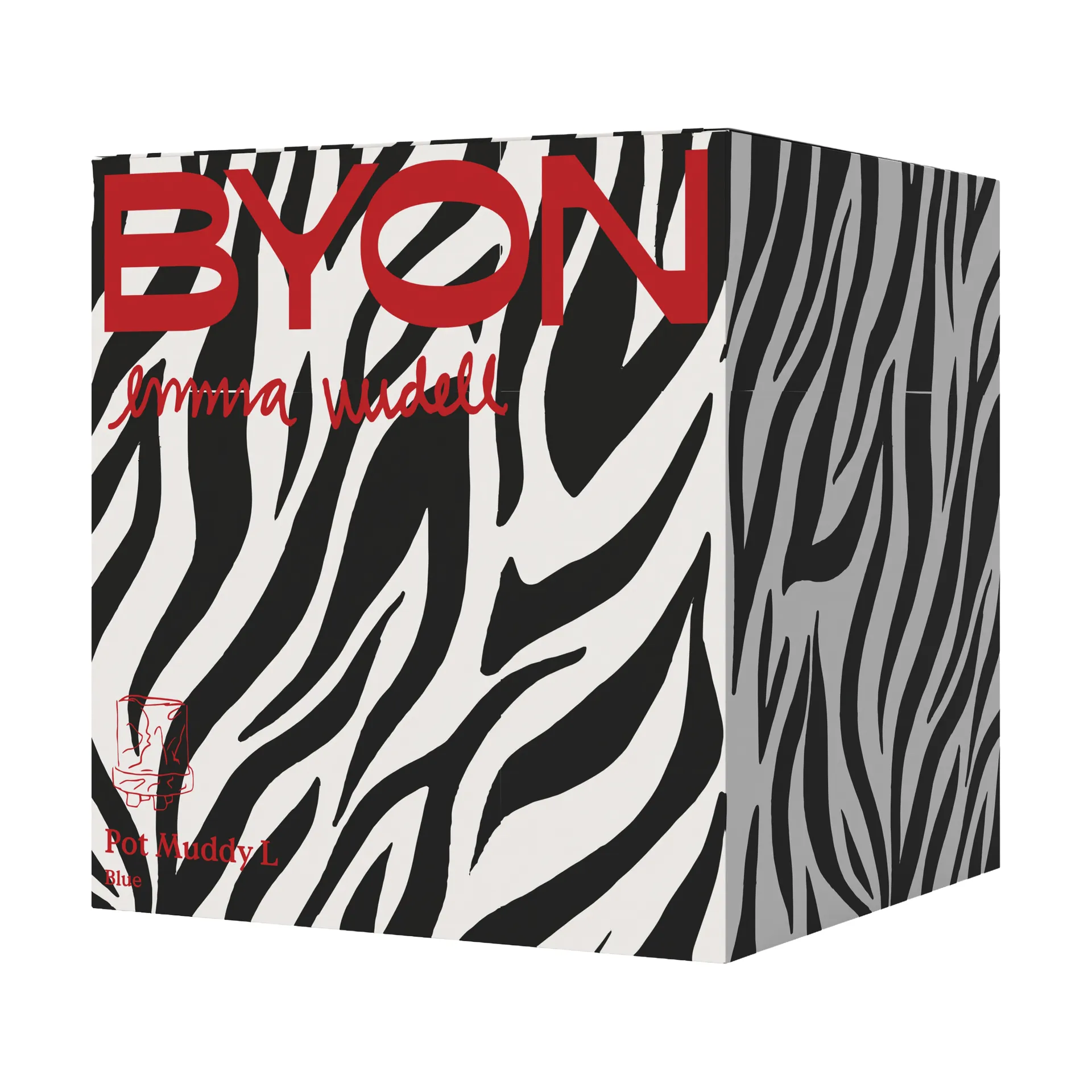 Pot Muddy L Ø23 cm, Bleu Byon