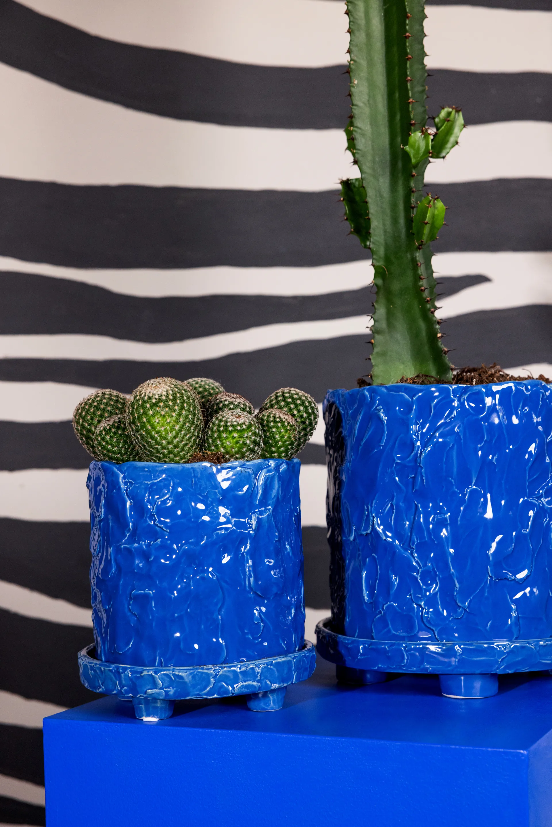 Pot Muddy L Ø23 cm, Bleu Byon