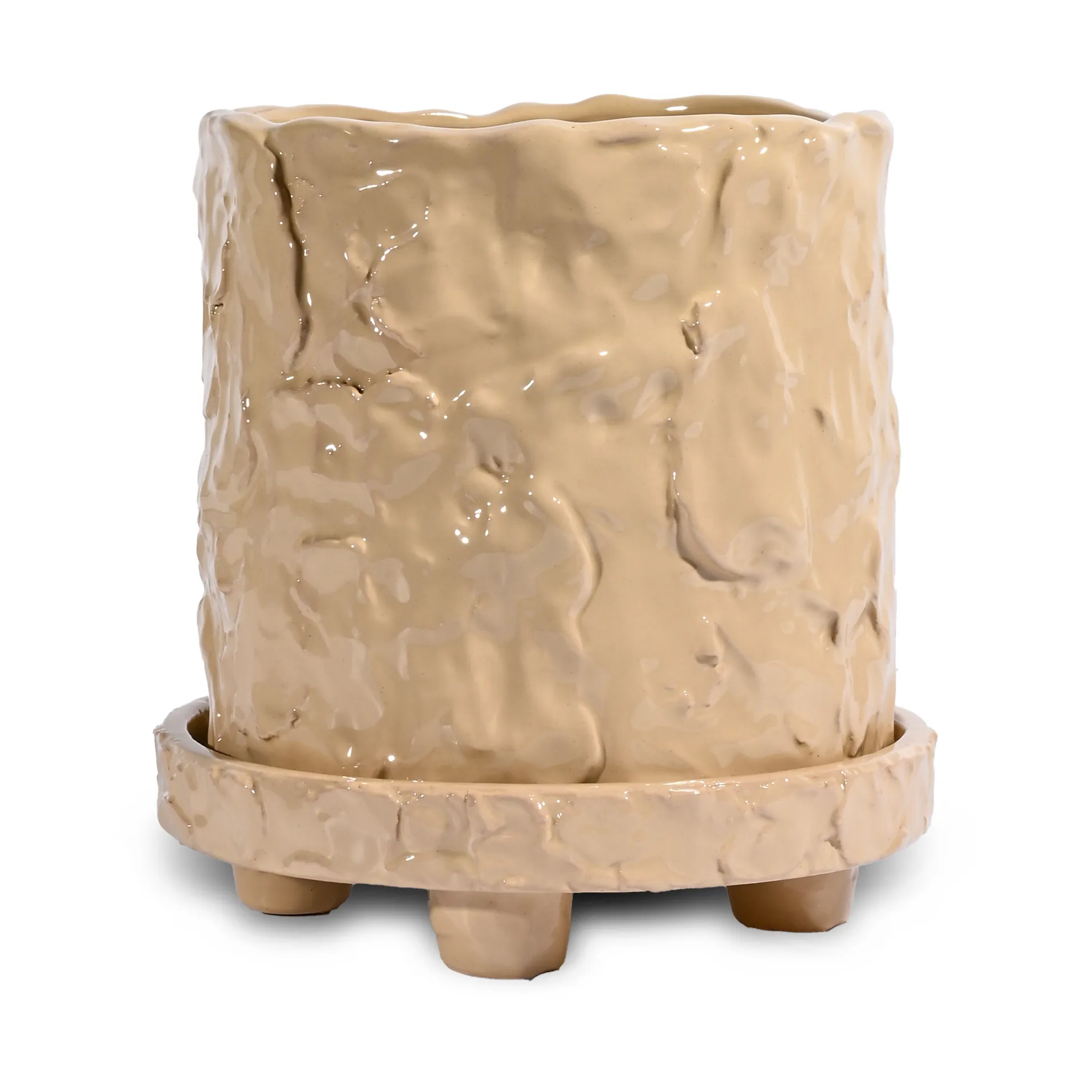 Pot Muddy S Ø17,5 cm, Beige Byon
