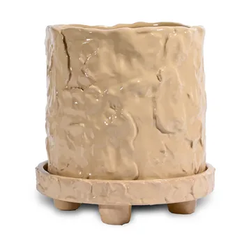Pot Muddy S Ø17,5 cm - Beige - Byon