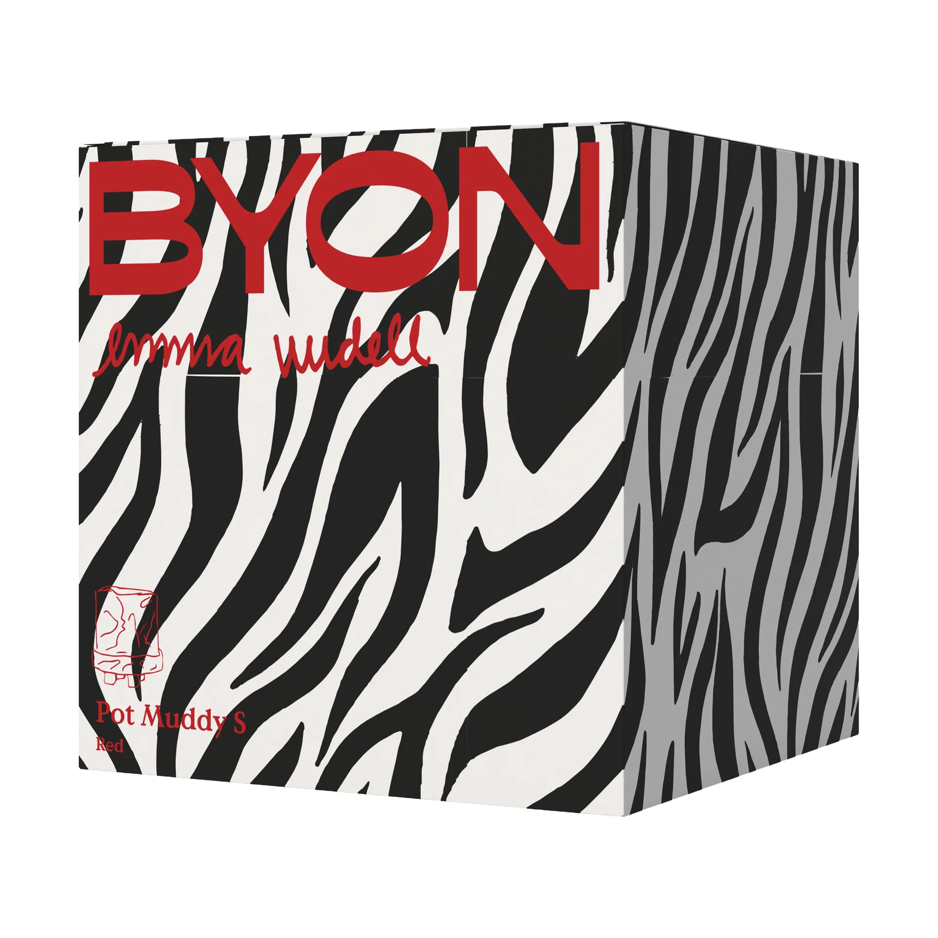 Pot Muddy S Ø17,5 cm, Rouge Byon