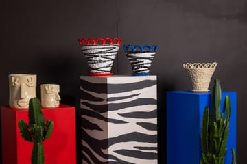 Pot Patty S Ø25 cm - Zebra-bleu - Byon