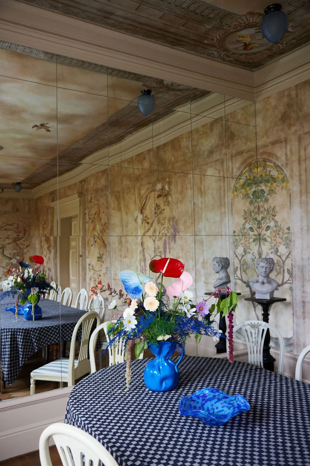 Saladier Cia Ø30,5 cm, Bleu multi Byon