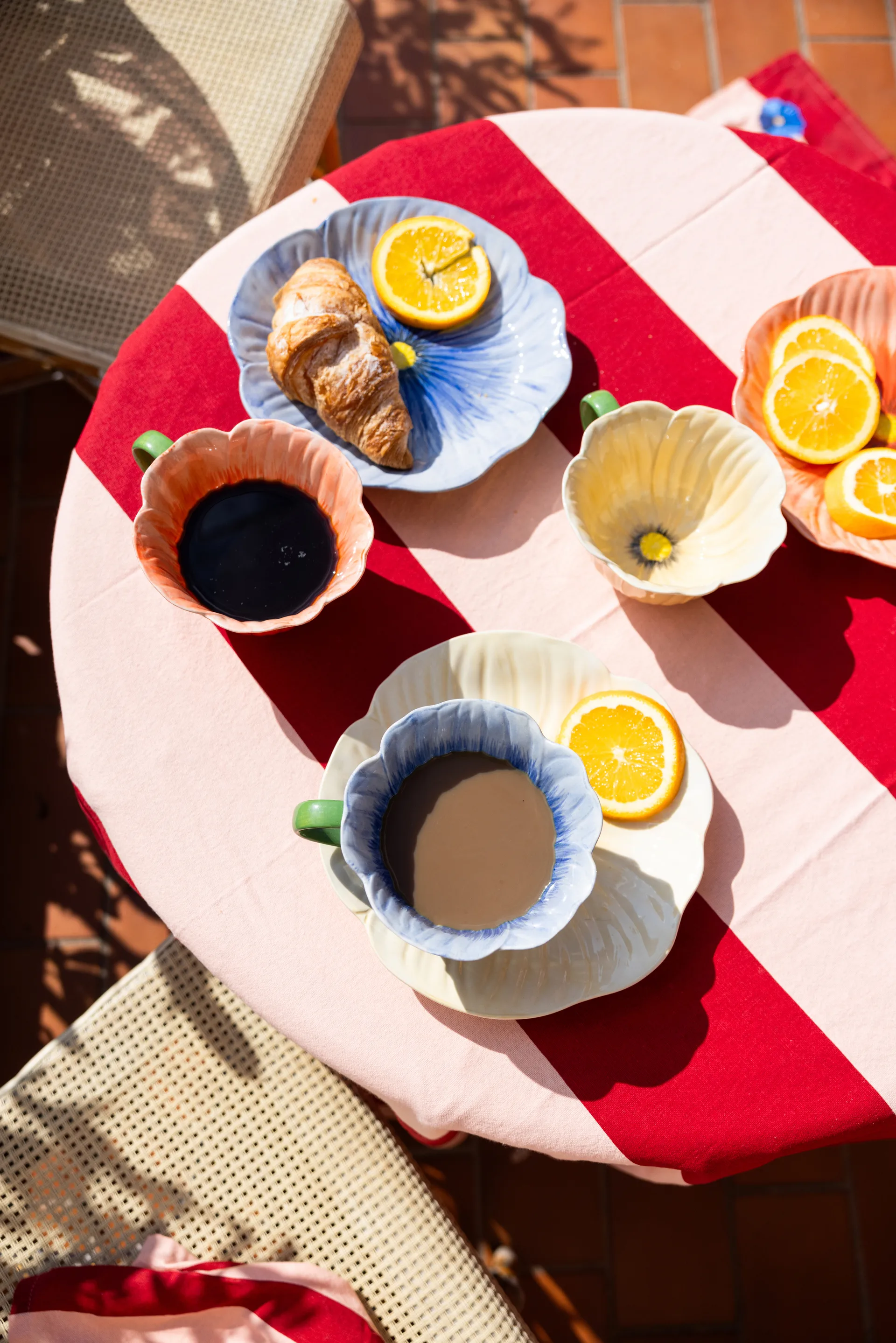 Tasse à thé Poppy 40 cl, Rouge Byon