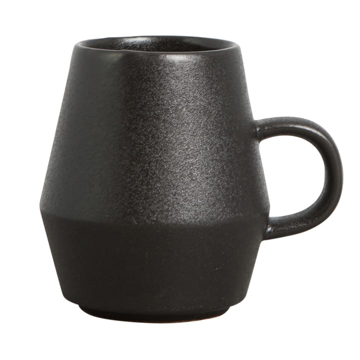 Tasse avec anse Raw Black, Noir Byon