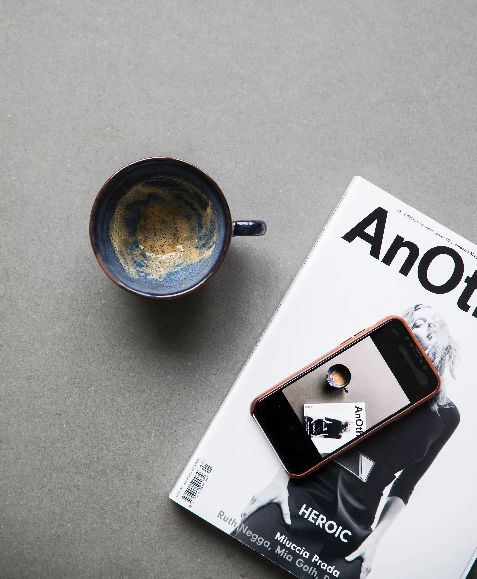 Tasse avec soucoupe Jade, bleu Byon