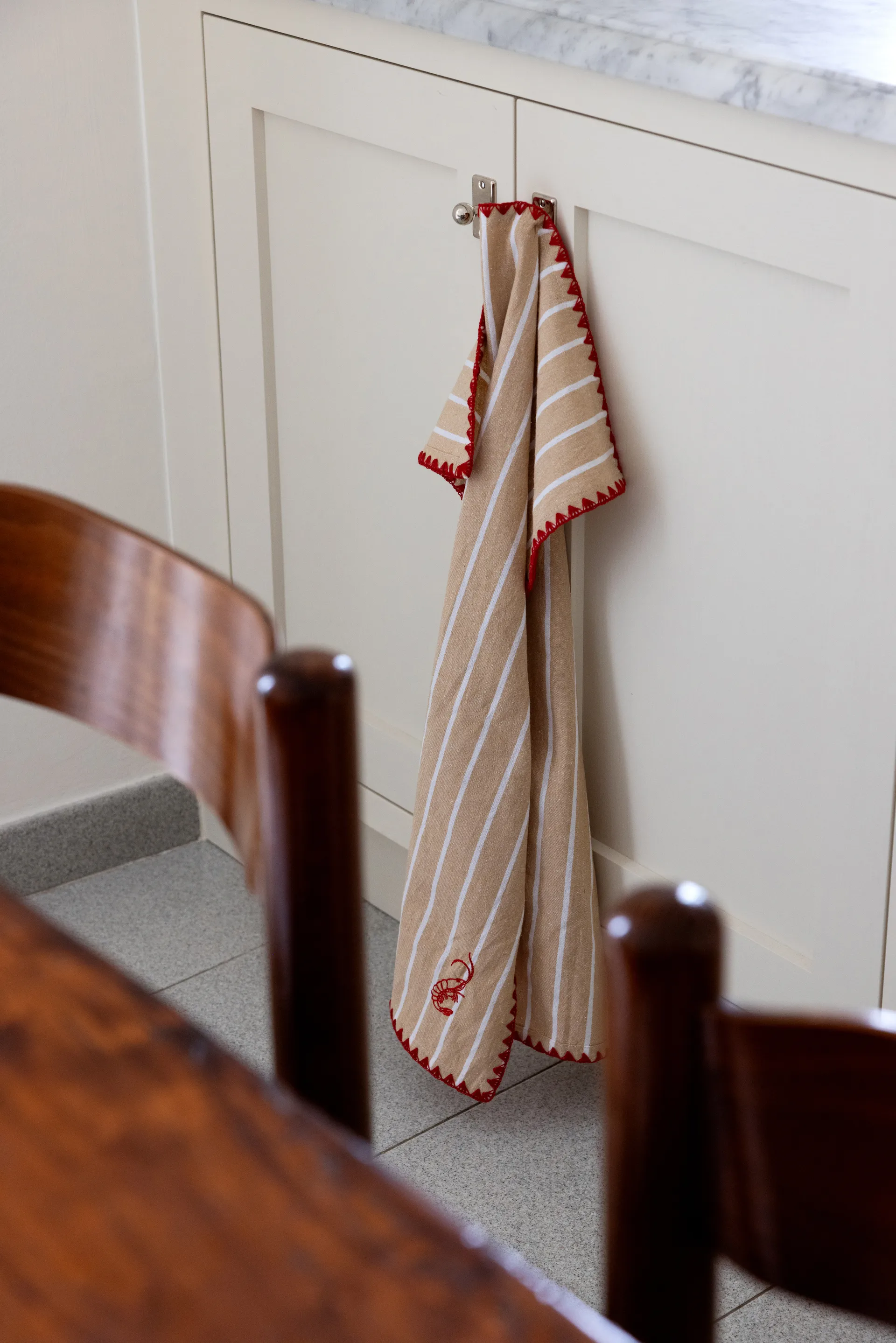 Torchon de cuisine Bubba 50x70 cm lot de 2, Beige Byon