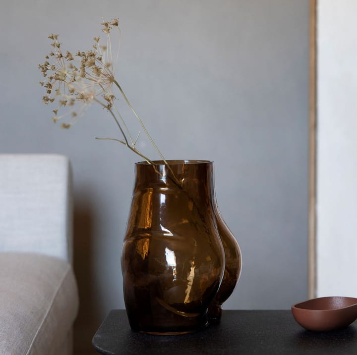 Vase Butt 23 cm, Marron Byon