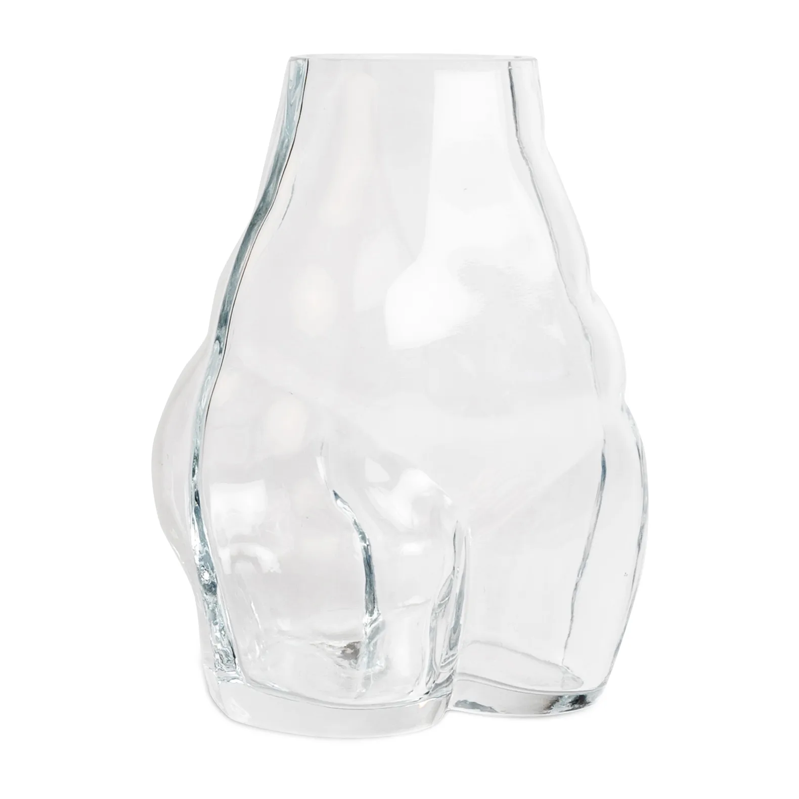 Vase Butt S 10,5 cm, Transparent Byon