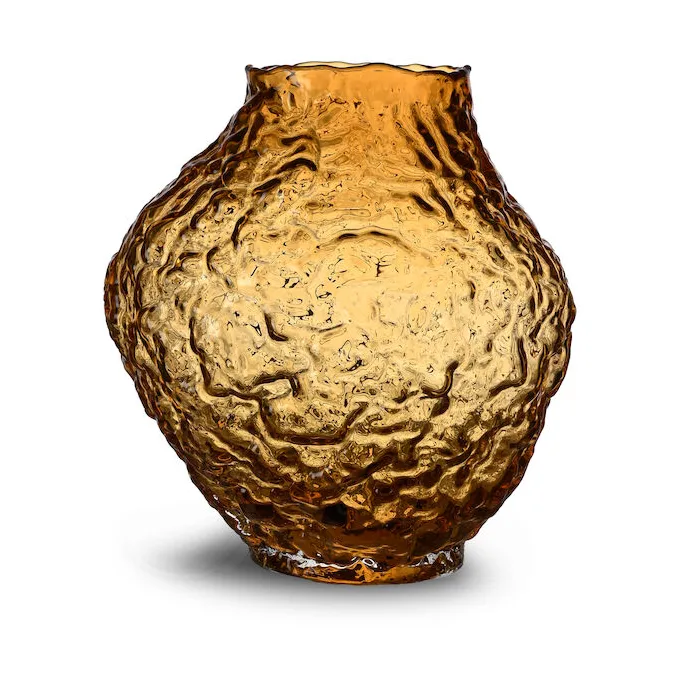 Vase Corallo M 26x28x27 cm, Ambré clair Byon