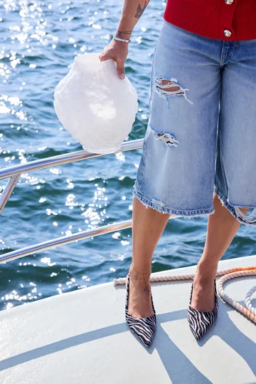 Vase Corallo M 26x28x27 cm - Ivoire - Byon