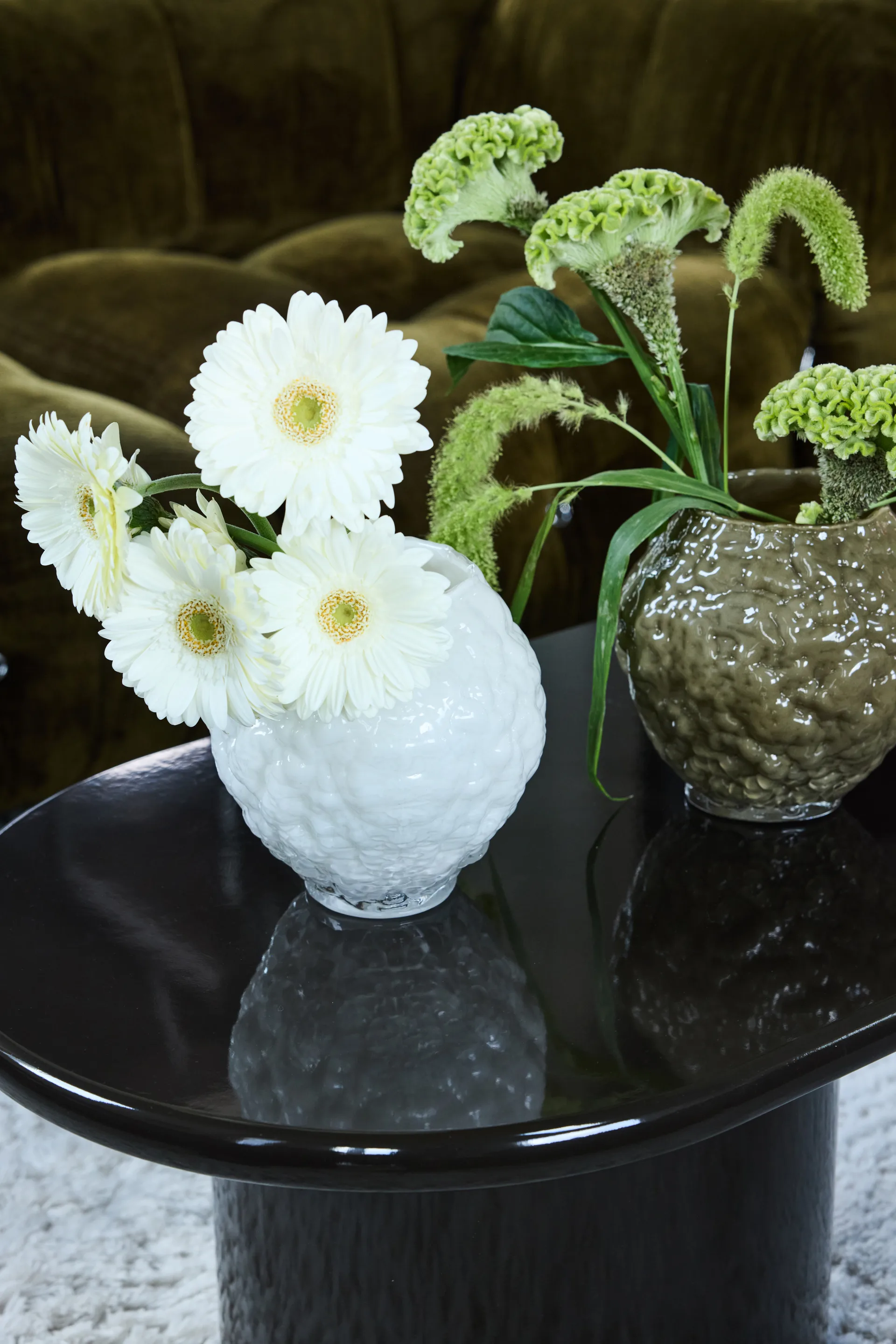 Vase Corallo XS 19x17x17,5 cm, Ivoire Byon