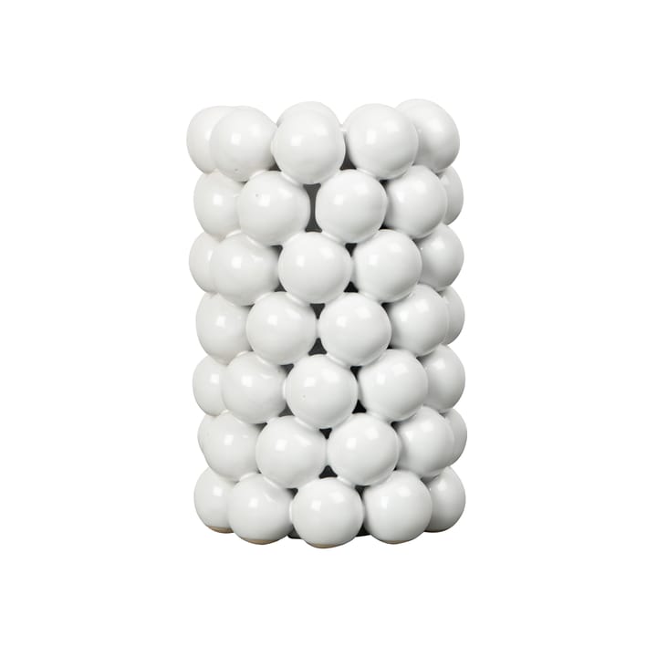 Vase Globe 18,5 cm - Blanc - Byon