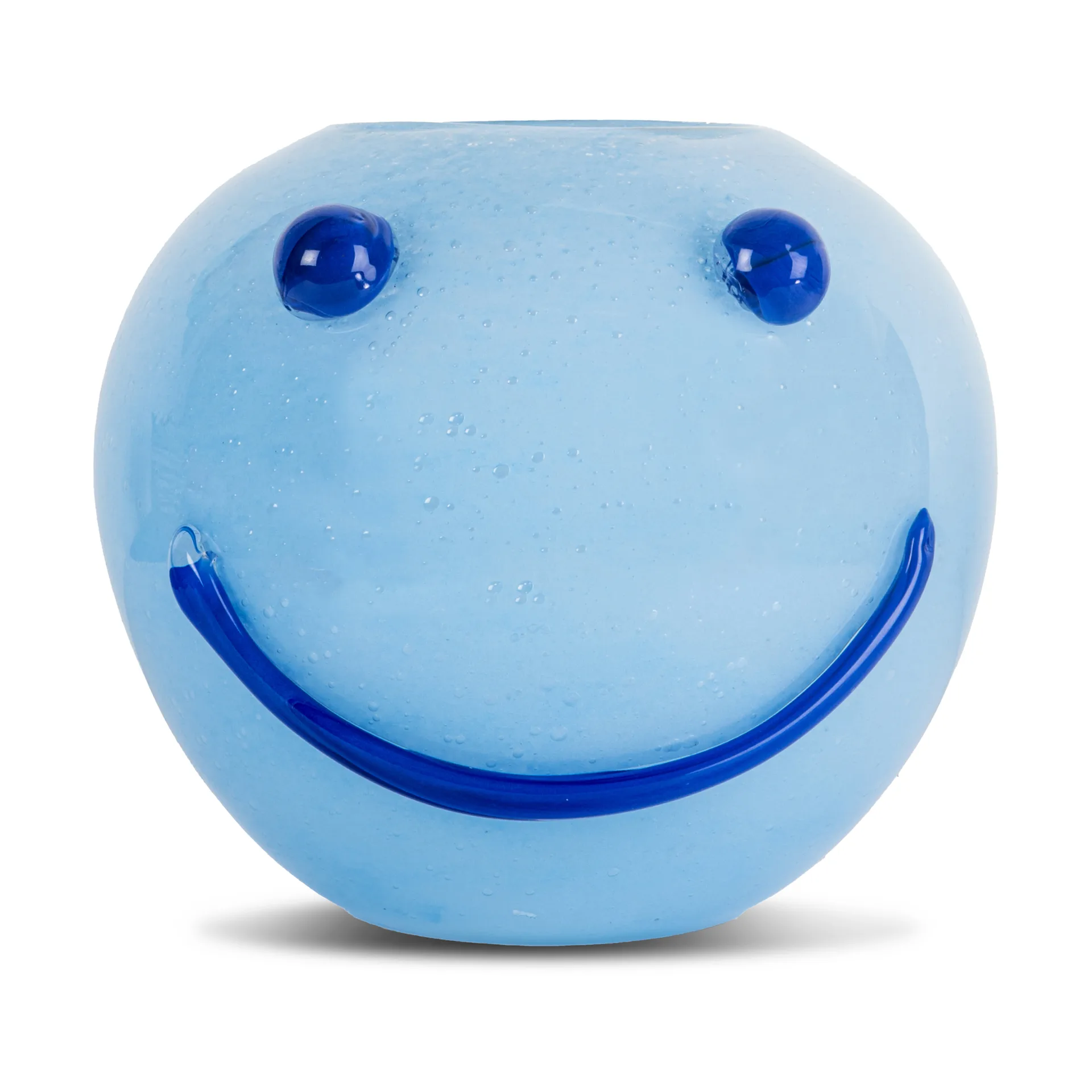 Vase Happy 25 cm, Bleu Byon