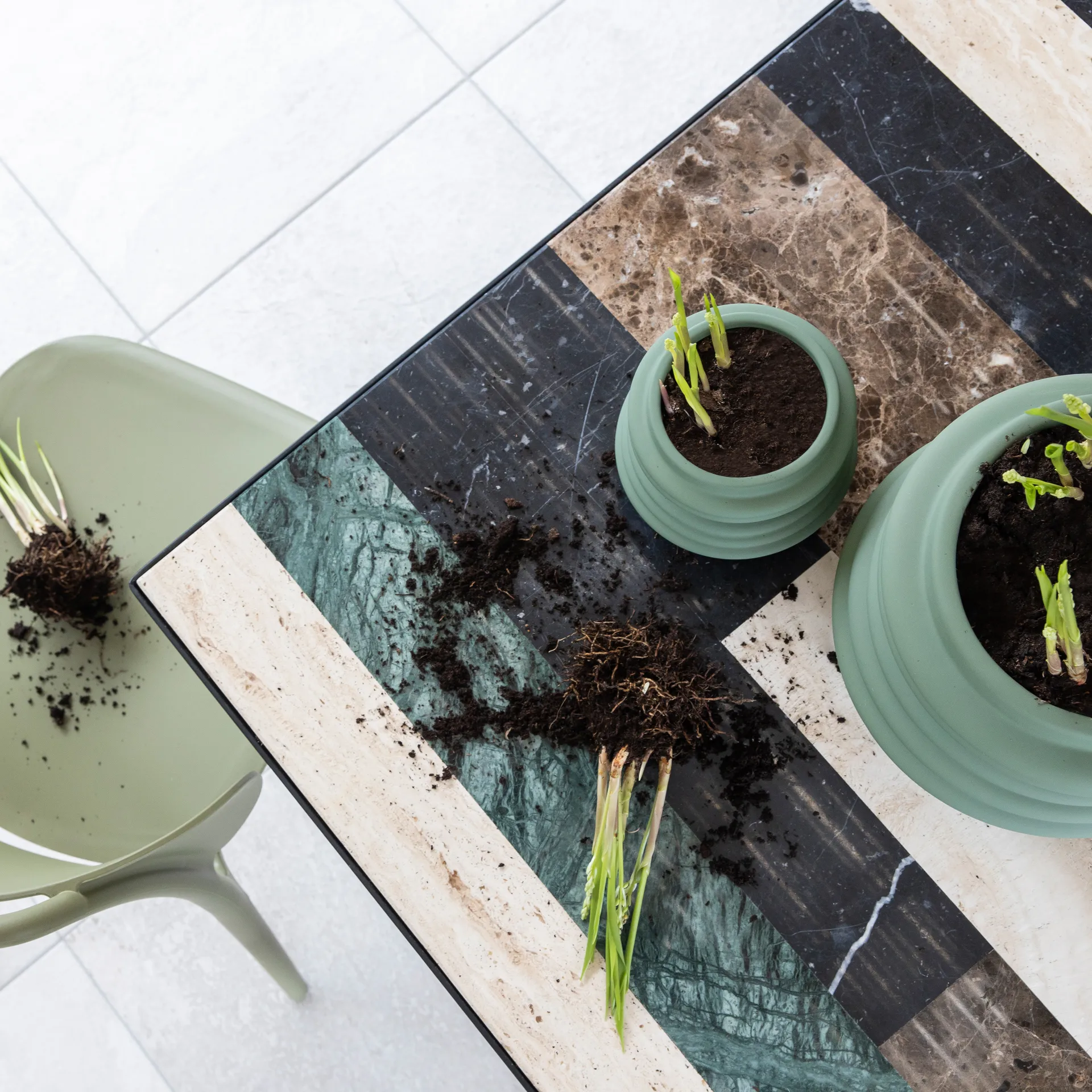 Vase Mila 15 cm, Vert Byon