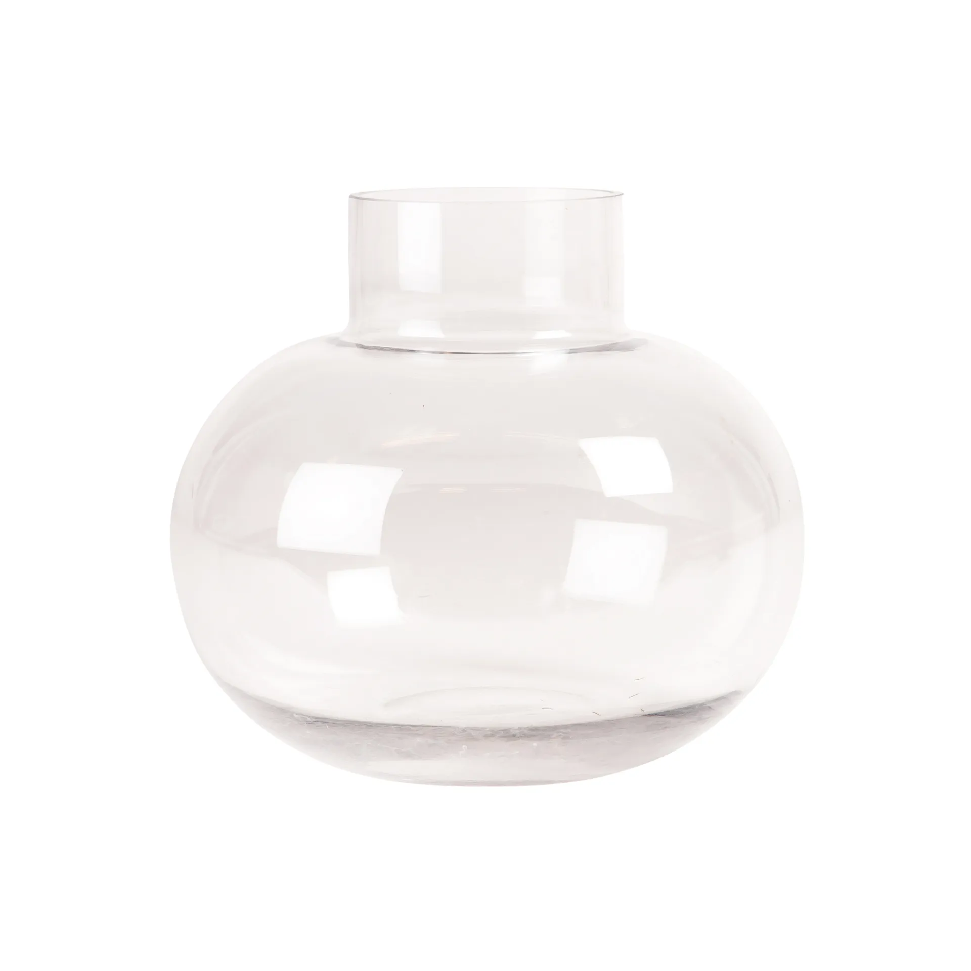 Vase Odense Ø20 cm, Transparent Byon