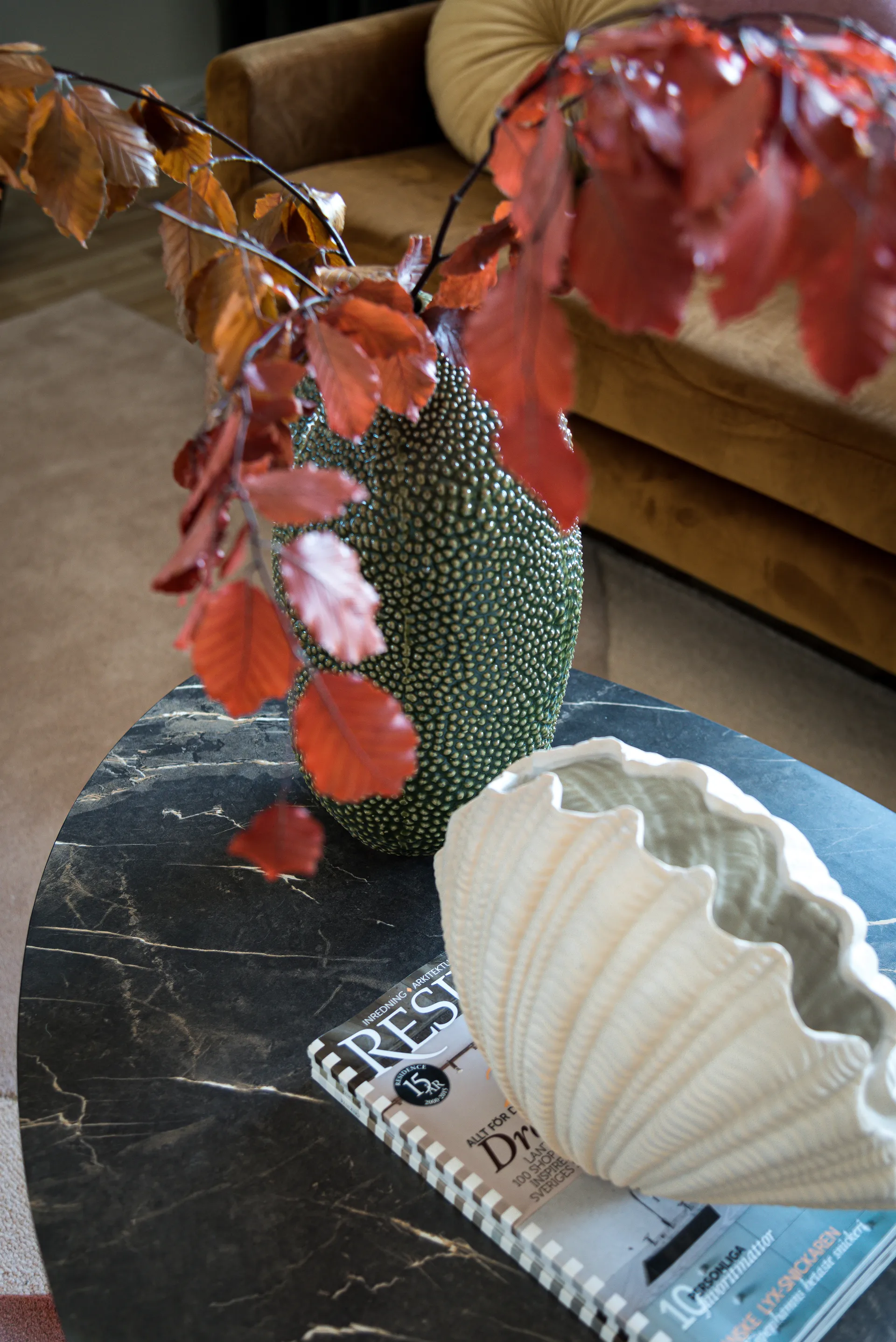 Vase Shell, Blanc Byon