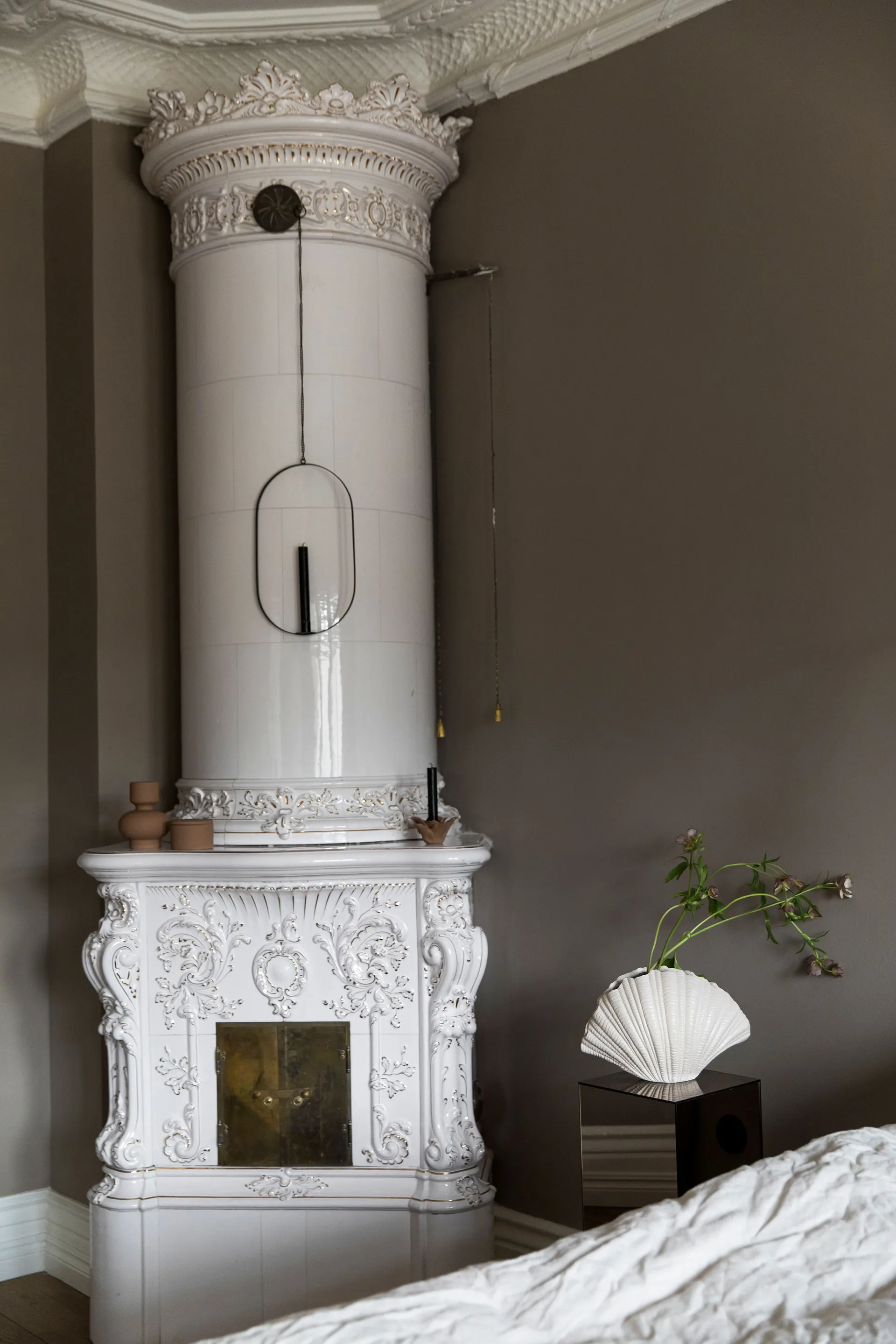 Vase Shell, Blanc Byon