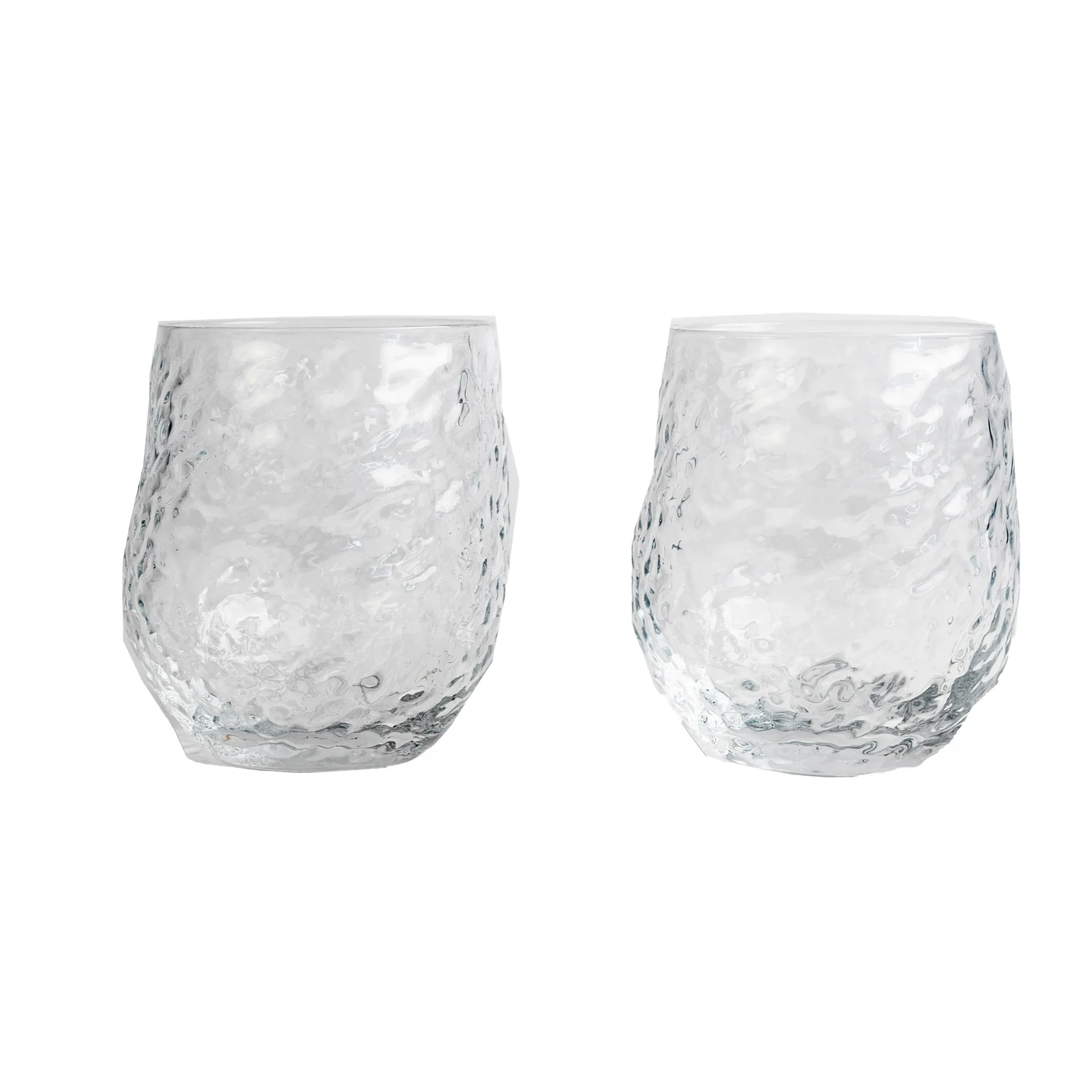 Verre à boire Swan 42 cl, lot de 2, Transparent Byon