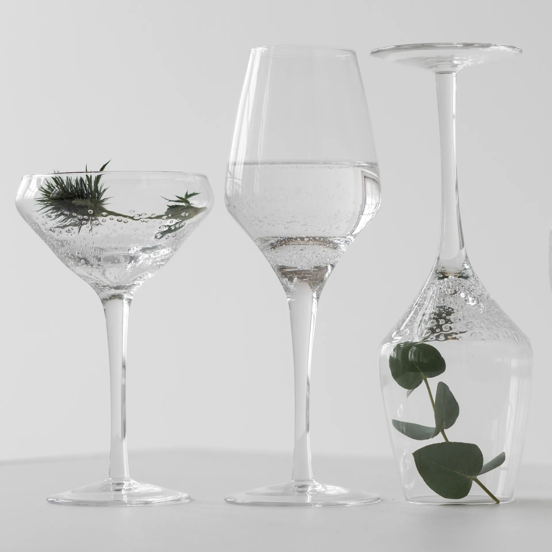 Verre à champagne Bubbles en coupe, 26 cl Byon