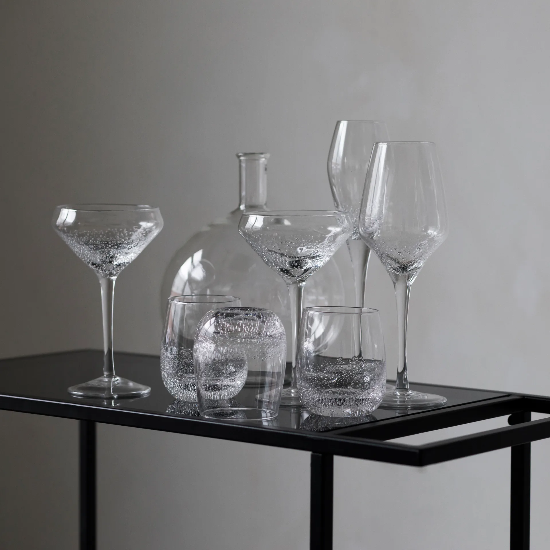 Verre à eau Bubbles 36cl, Clair Byon