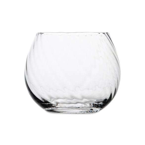 Byon Verre à eau Opacity 8 cm | Design Scandinave | Verres à eau | Transparent