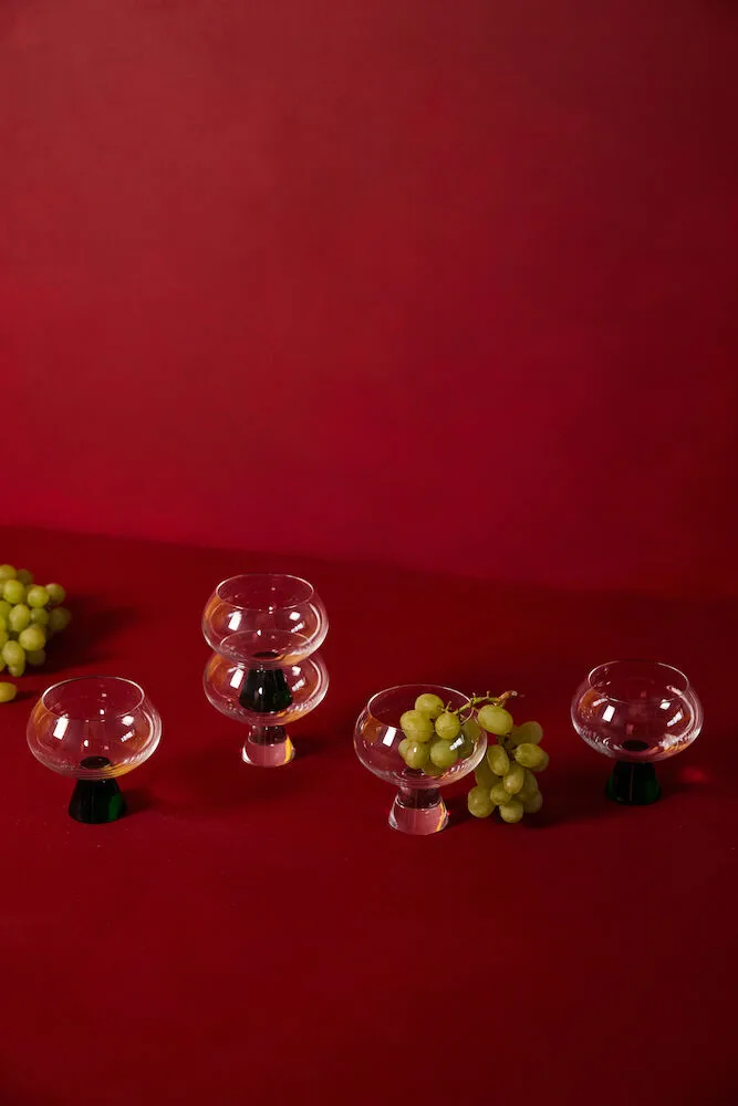 Verre Indy 24 cl, lot de 2, Transparent Byon