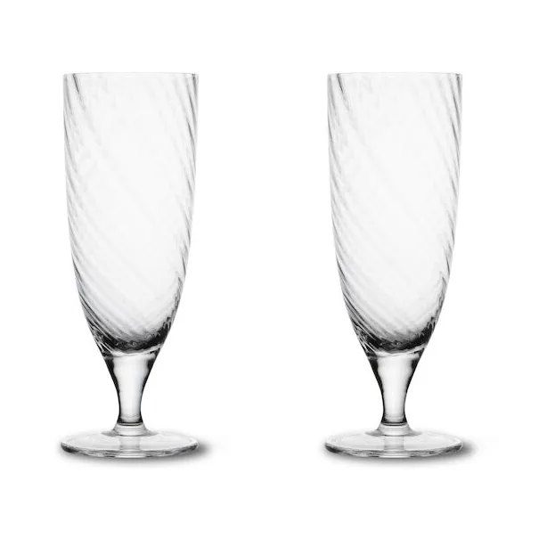 Verres à boire Opacity 37 cl lot de 2, Clair Byon